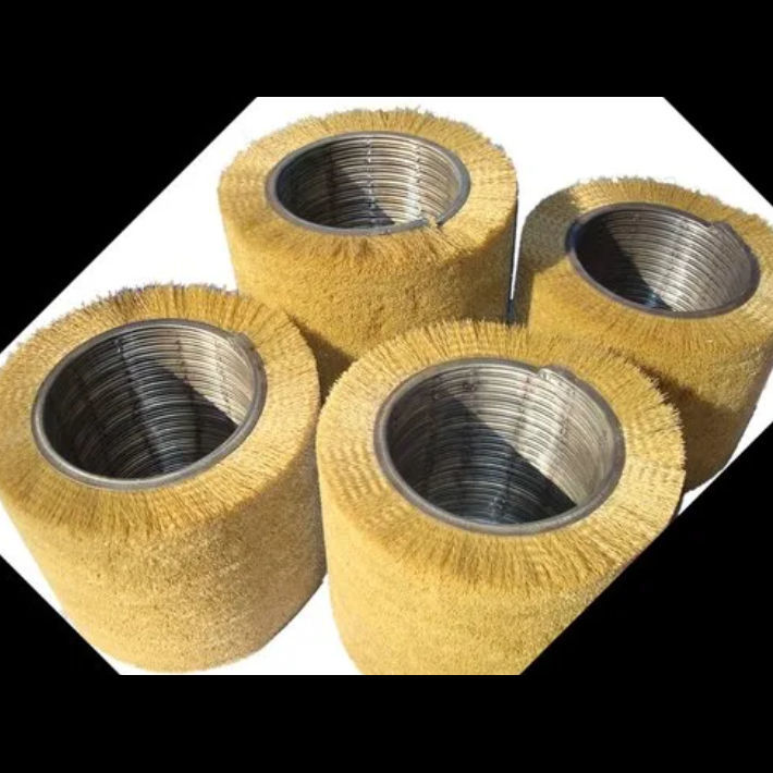Brosses Abrasives à Tambour Rouges – Polissage, ébavurage, Pour Meuleuse, SODIAL