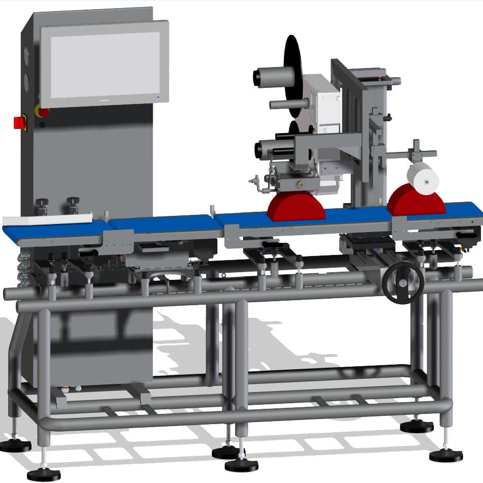 Machine de pesageétiquetage automatique iXAPACK GLOBAL Machine de pesageétiquetage automatique iXAPACK GLOBAL