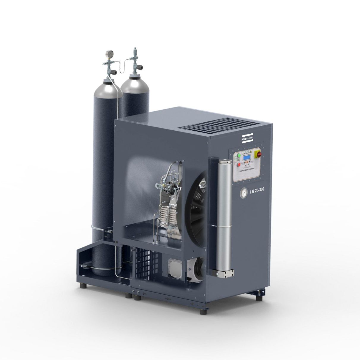 Compresseur à piston LB series Atlas Copco Compressors d'air / d