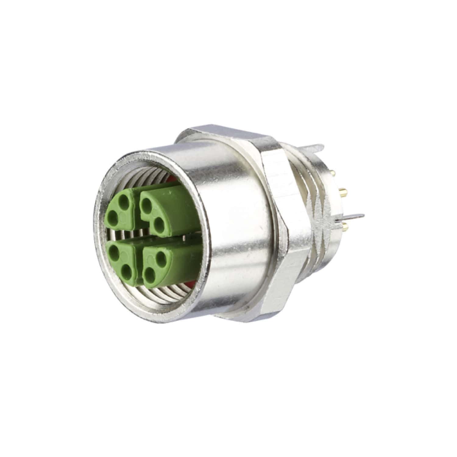 Connecteur M12 Femelle 5 Broches, Codage B, IP67 - Pour Capteurs Et Automatisme Industriel - Fileté