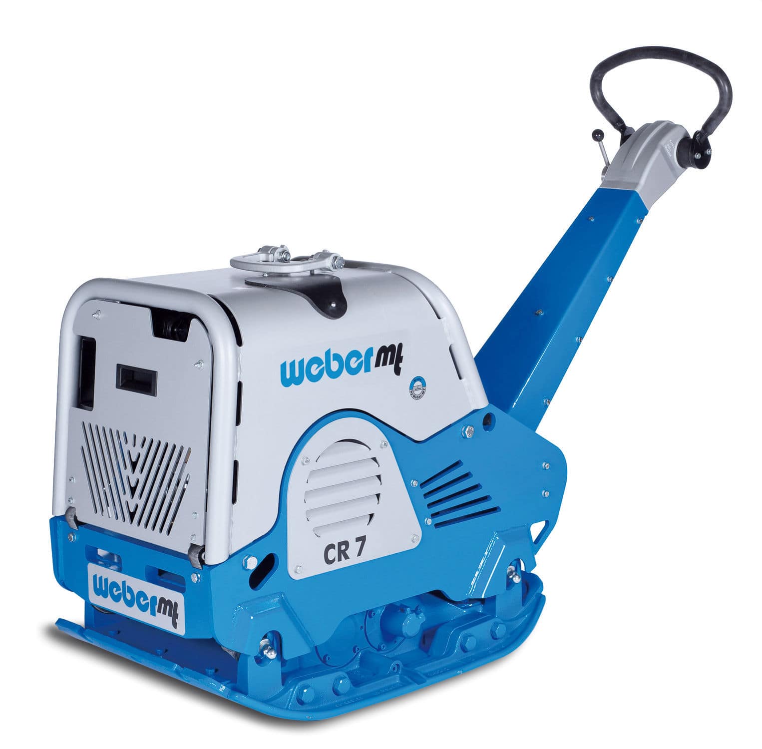 Plaque vibrante réversible CR 7 series WEBER MASCHINENTECHNIK