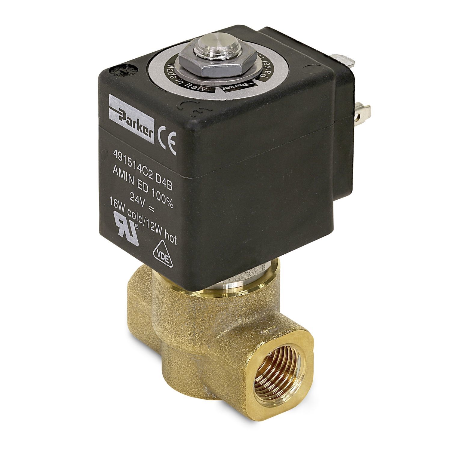 Électrovanne D'Eau Autobloquante 1,5 Pouces CC 9V - Commande Pilote, Normalement Fermée, Robinet Électromagnétique En Nylon Pour Irrigation Et Automatisation