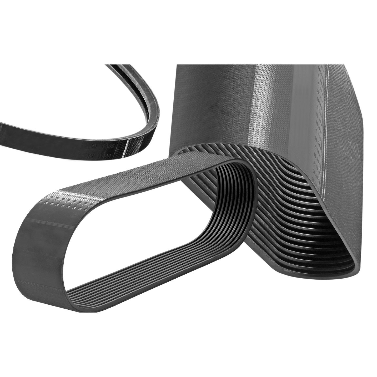 Courroie Trapézoïdale 10 Bandes D&D PowerDrive 10/5V1600 - Section 5V (5/8"), Longueur 160 Pouces