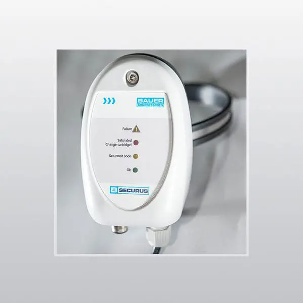 Système de contrôle de surveillance - B-SECURUS - BAUER KOMPRESSOREN GmbH -  d'humidité / pour filtres