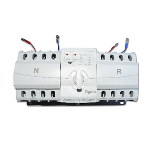 Commutateur De Transfert Monophasé ESR 125A - SECO125 - Pour Groupe Électrogène, Changement De Source