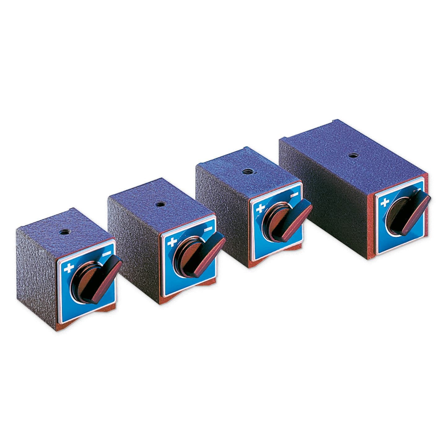 Base Magnétique 8T Avec Interrupteur ON/OFF - Acier Carbone - Trous M8 X 0.25 - 80kg De Force - Pour Coupe De Fil Et Mesure