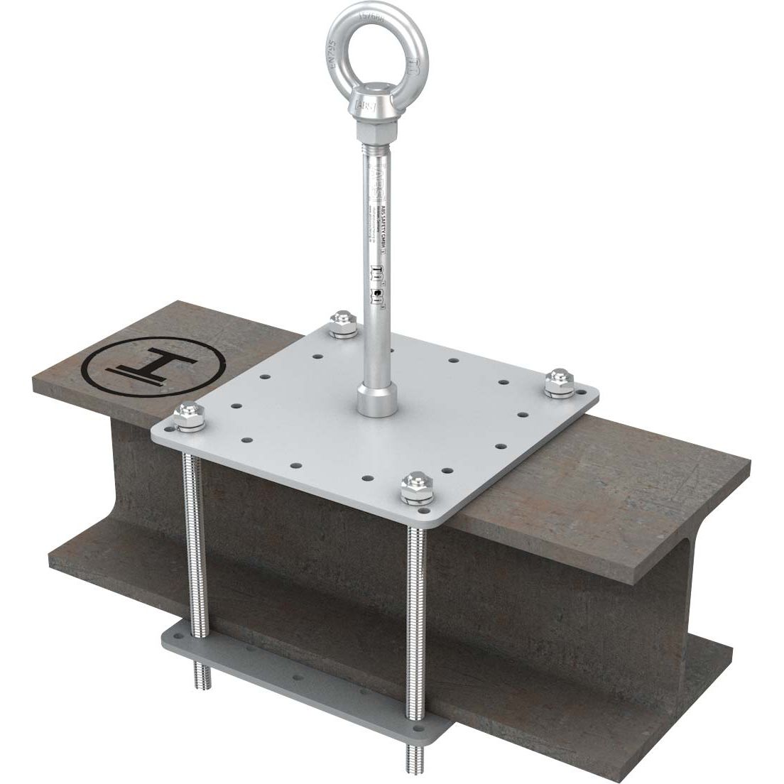 Accessoire Remorque Moto 10 Crochets Ancrage Acier Inoxydable NACETURE - Pour Moto, Camion, Camping-car - Fixation Solide Acier Inoxydable Moto