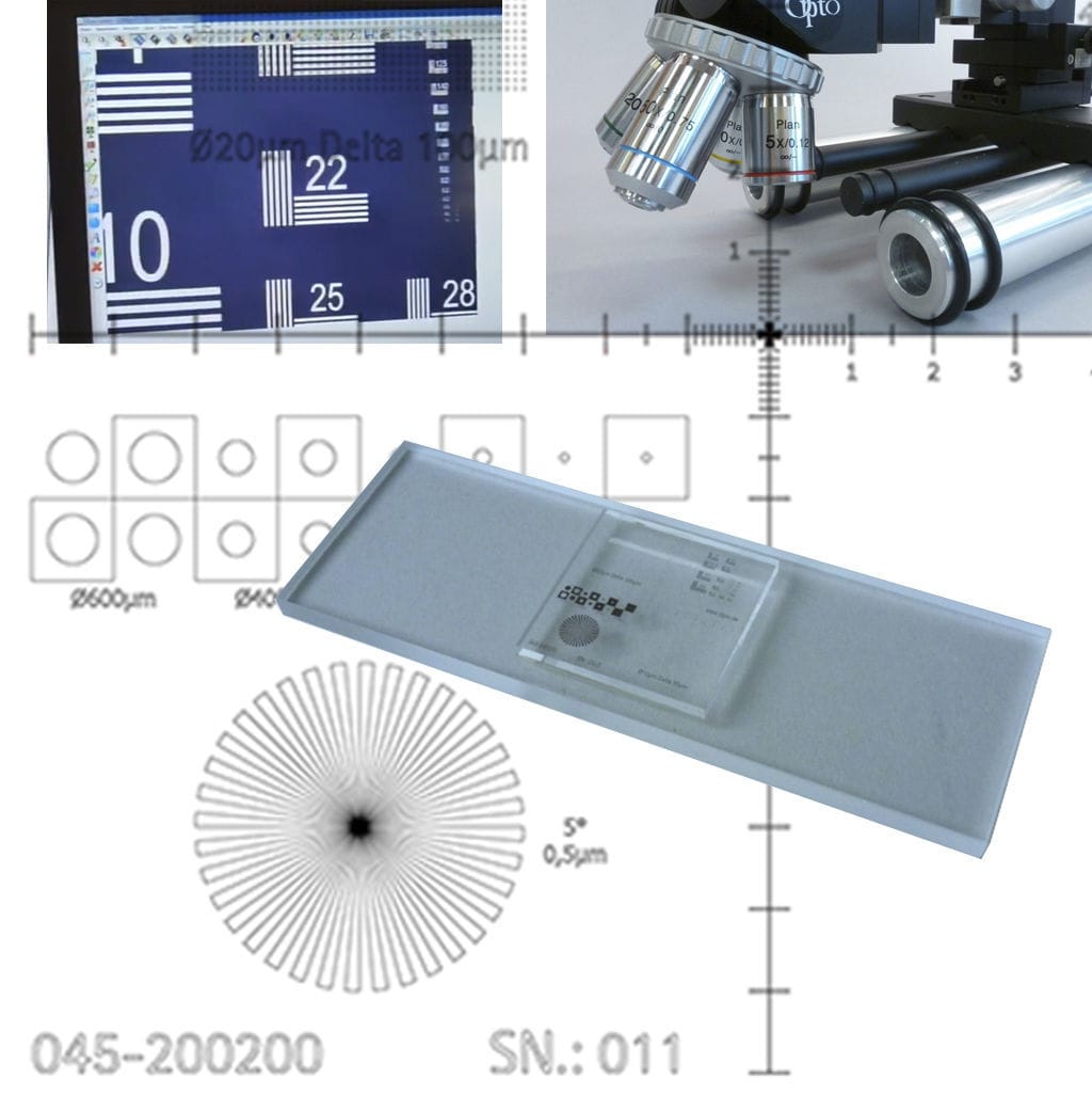 Équipement de calibration pour microscopes - 045-200200-DKD10 - OPTO ...