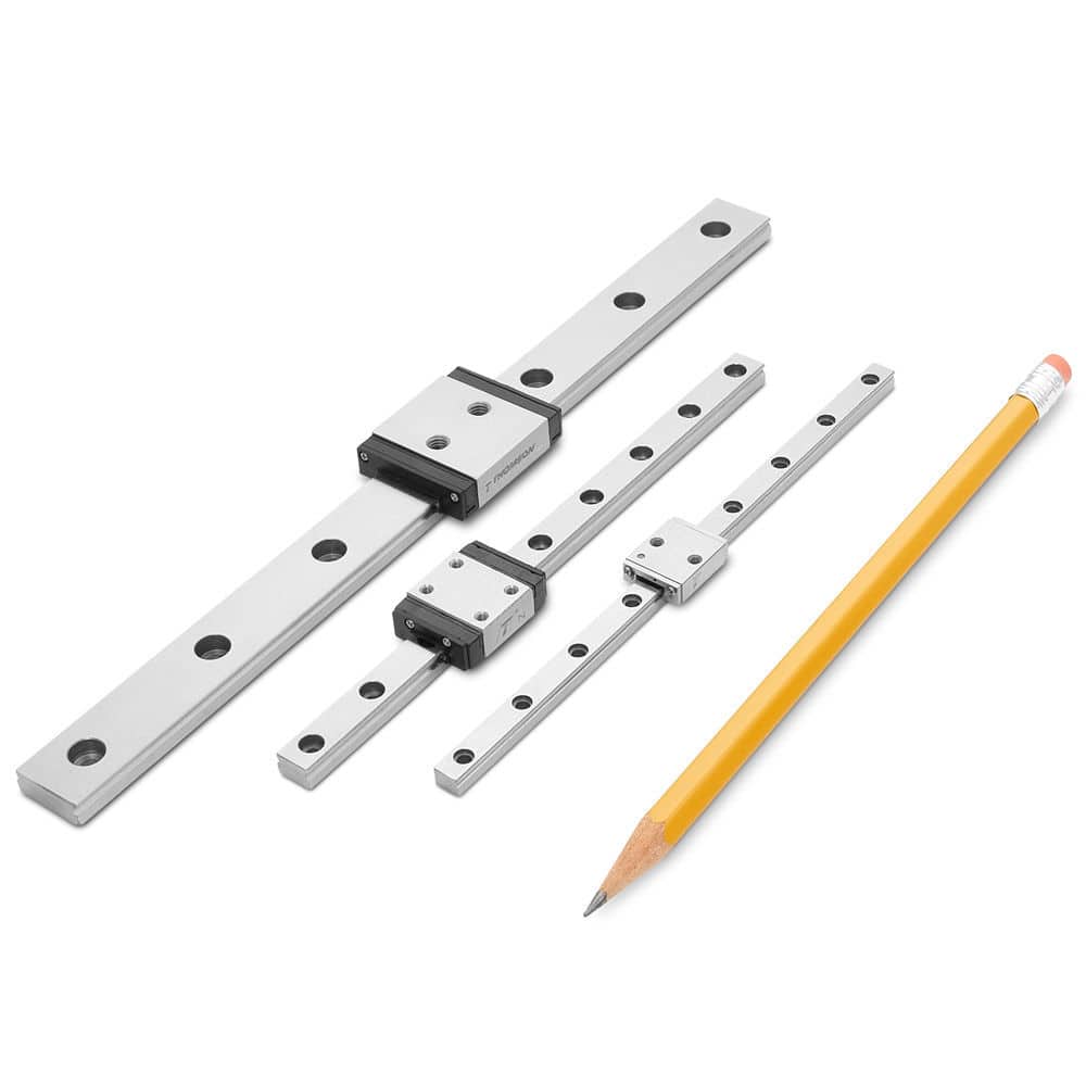 Guidage Linéaire Miniature Lintec – Rail Et Chariot à Billes, Précision, Pour Applications Mécaniques
