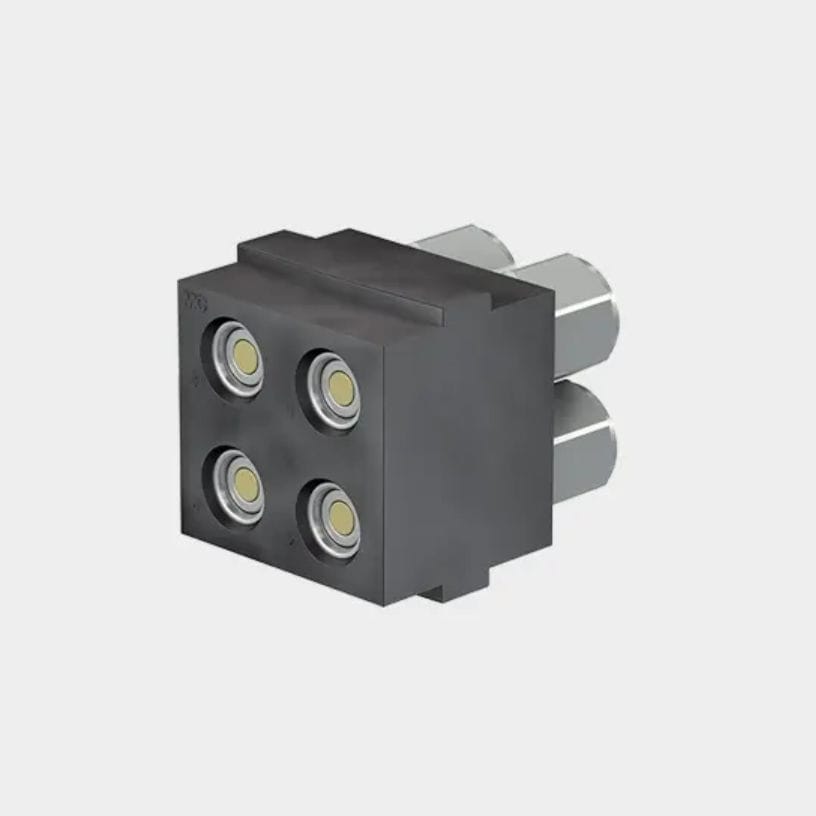 ADC Telecommunications PC888 ADT Connector Module (Blue) - PC834 Interchange, Made In Mexico