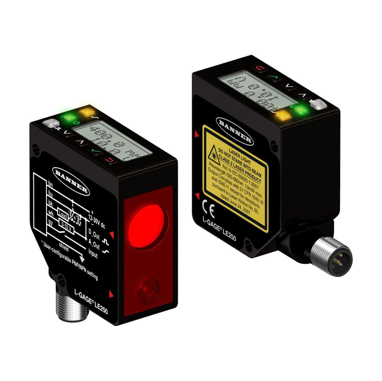 Capteur De Distance Laser Par Triangulation LE SERIES BANNER 