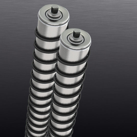 2 Rouleaux De Convoyeur En Acier Inoxydable – Remplacement Facile Pour Usines Et Entrepôts (Diam. 2 Pouces, Long. 10 Pouces)