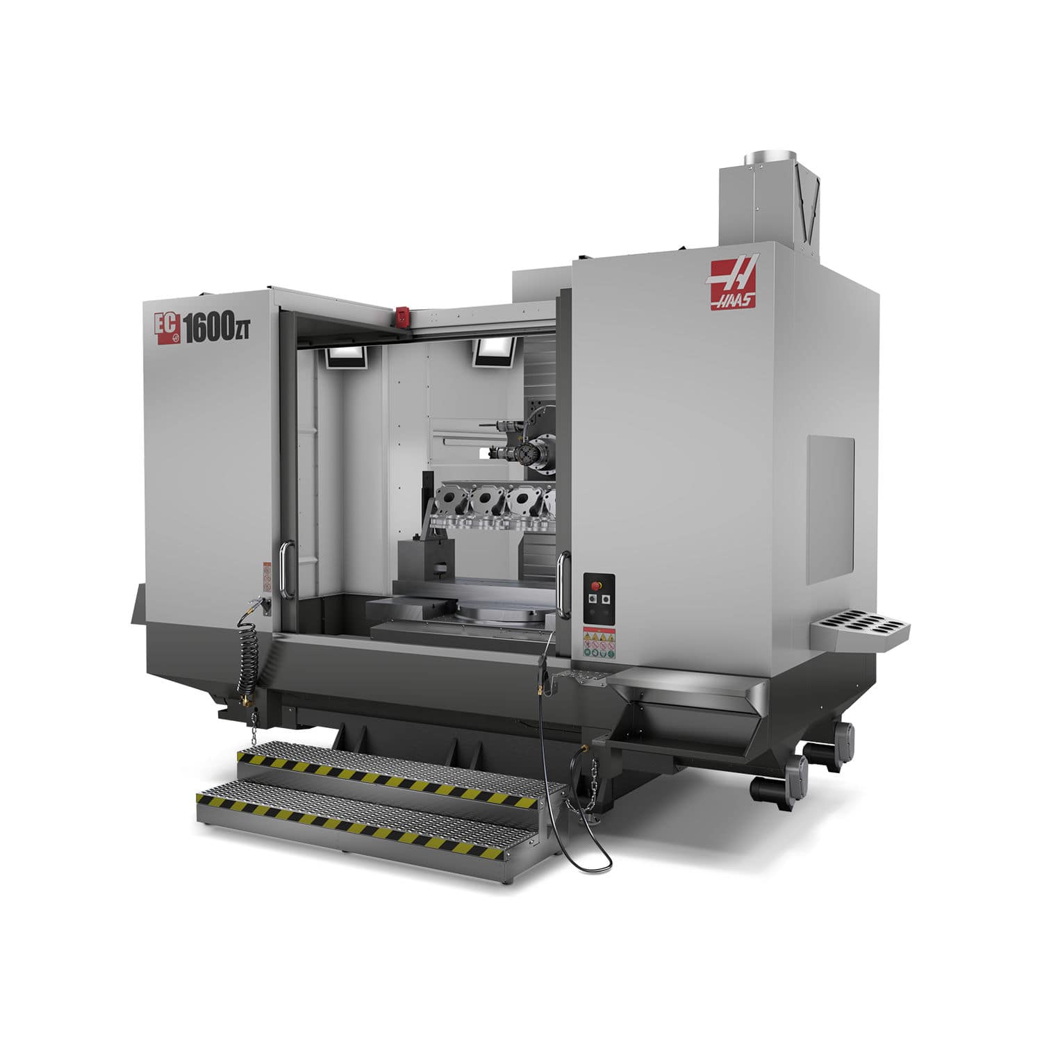 Centre D Usinage Axes Ec Zt Ax Haas Automation Horizontal Avec Table Rotative Bt