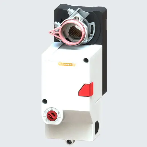 Actionneur De Clapet Gruner 227CSZ - 24V - Couple 5 Nm - Pour Régulation Volets D'air Installations Ventilation - 14