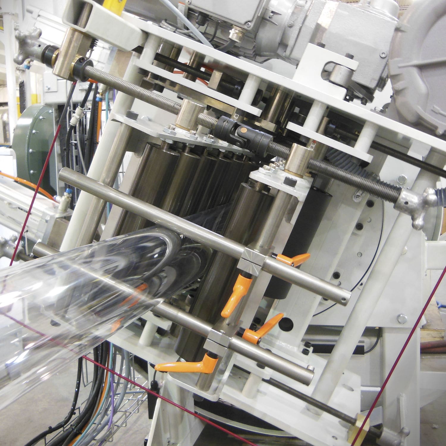 Ligne de coextrusion de film par gonflage BiOriented Sausage Casing