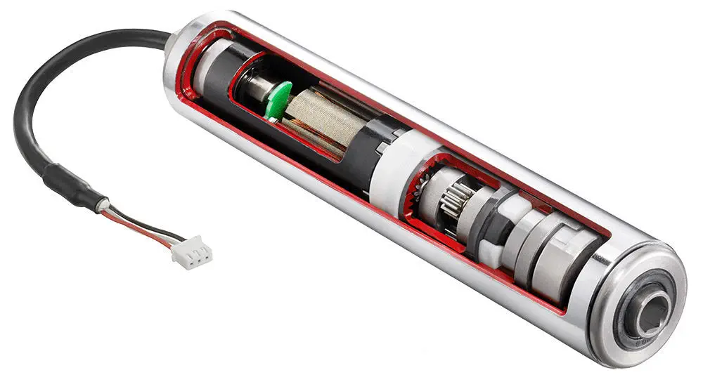 Moteur De Rouleau électrique Couplé DEMATIC 48V - Diamètre 50mm, Largeur 680mm - Neuf - Pour Convoyeur