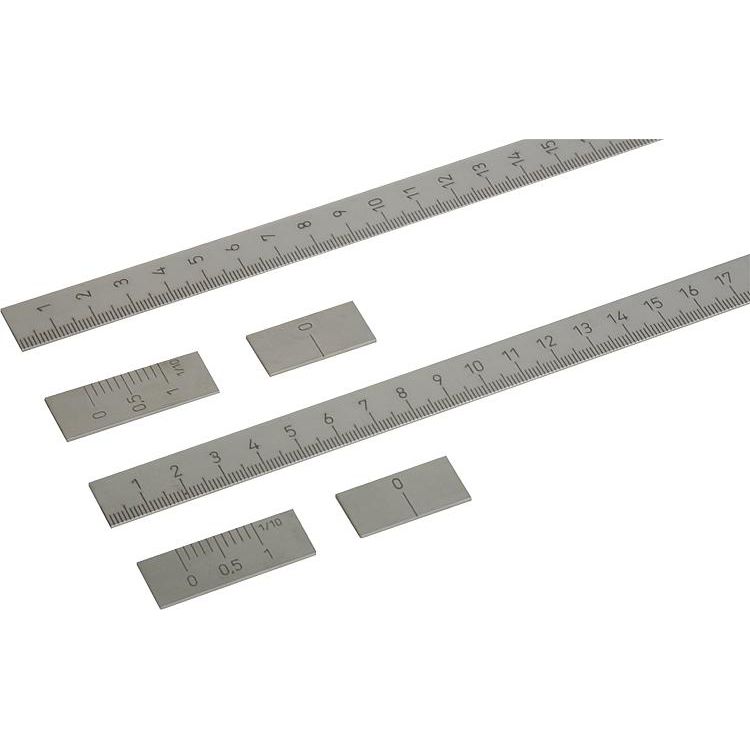 Règle En Acier Inoxydable 15 Cm (6 Pouces) - Pour Dessin, Architecture, Mesure, Bureau, Bord Droit