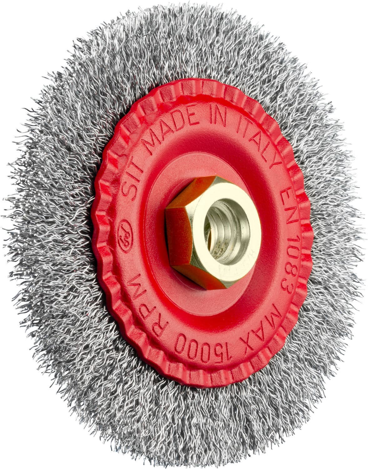 Sit Tecnospazzole 1363 Brosse Pour Ponceuse à Fil Ondulé En Acier