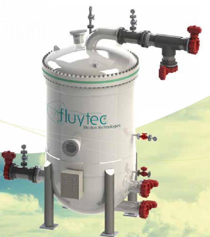 Unité d'ultrafiltration à membrane iUF series Fluytec Filtration Technologies, S.A à eau