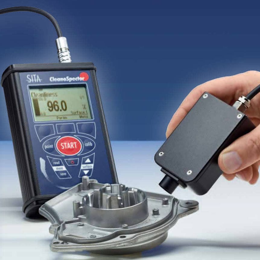 Système d'inspection à fluorescence CleanoSpector SITA Messtechnik