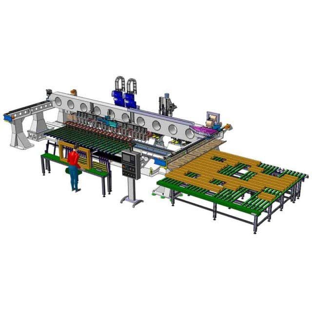 Centre D Usinage Axes Proton Working Process Universel Pour Le Bois