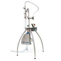 Remplisseuse Manuelle MSW Pour Liquides Et Crèmes - Capacité 5-50ml - Trémie 10,6L - Précision ±1% - Parfait Pour Cosmétiques, Huiles, Miel