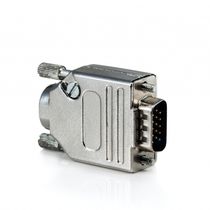 Connecteur de données / plat / mâle / 6...