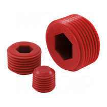 Bouchons à Tête Hexagonale En Laiton - Lot De 5, Filetage 1/4 NPT - Pour Sceller Tuyaux Et Raccords