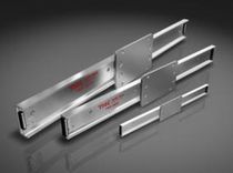 Glissière télescopique / en inox / compacte