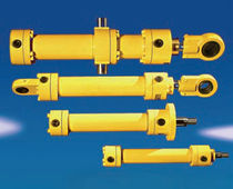 Vérin hydraulique / double effet / rond