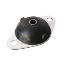 Support antivibratoire rond / en élastomère