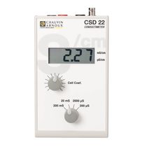 Conductimètre portable / numérique / d'eau