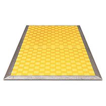 Tapis sensible de sécurité / en acier /...
