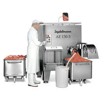 Hachoir industriel en inox / automatique
