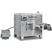 Hachoir industriel en inox / avec alimentation...