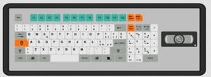 clavier de bureau