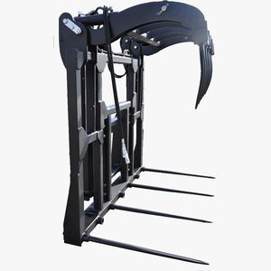 fourche pour bottes de paille / pour chariot élévateur / pour engin agricole
