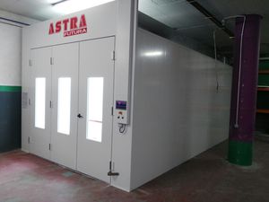 cabine de peinture à circuit fermé 1