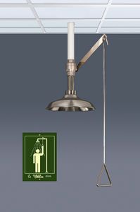 douche de sécurité pour montage au plafond