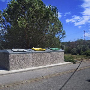 conteneur à déchets ménagers