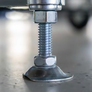 pied pour tubes ronds