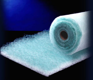 matériau filtrant composite synthétique