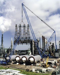 grue sur chenilles