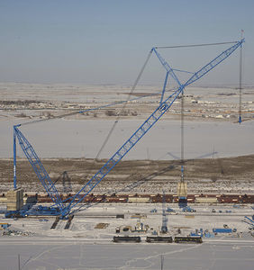 grue sur chenilles