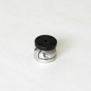 pied de machine / en aluminium / à rotule