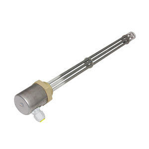 réchauffeur à visser / pour liquides et gaz / à immersion / en acier inoxydable