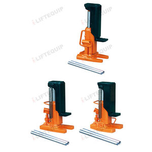 cric à patte / hydraulique / lève-machine / en acier