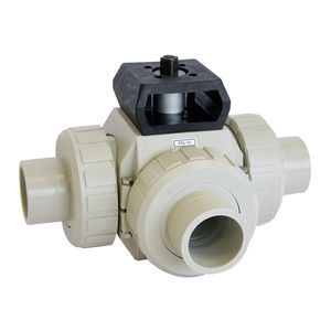 vanne à boisseau sphérique / électrique / pneumatique / pour eau potable
