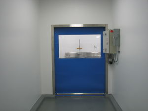 porte à enroulement