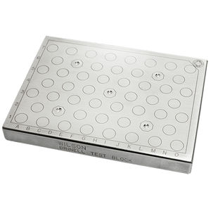 bloc étalon pour essai de dureté Brinell